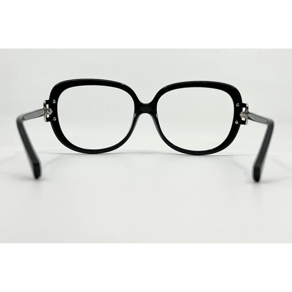St. Moritz Eyeglass Frames Womens Black Oversized S 713 58-16-130